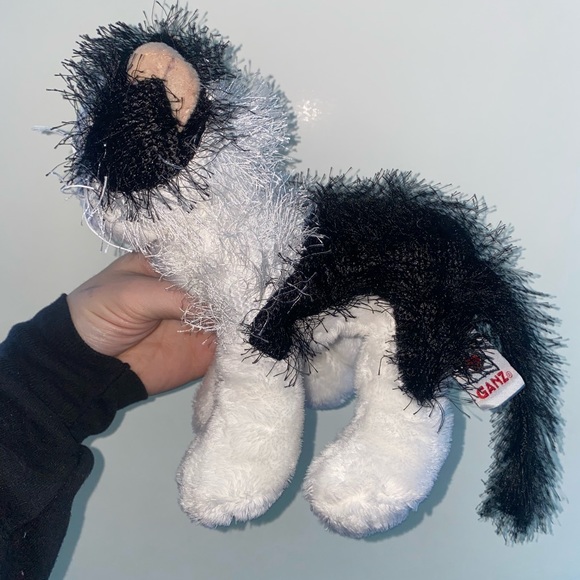 Webkinz- Ganz- Black and white cat- No code- HM016 - Picture 5 of 13